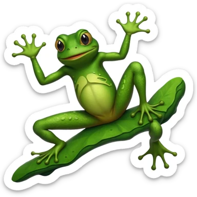 pepe the frog climb sticker