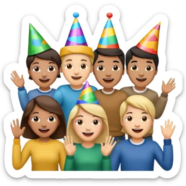 sports celebration sticker