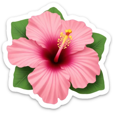 Hibiscus  sticker