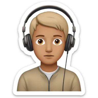Escucha sticker