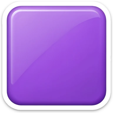 purple Rectangle shape sticker
