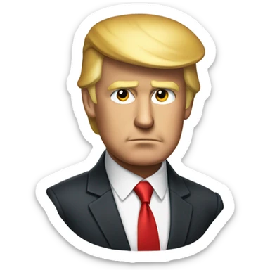 President Trump sticker