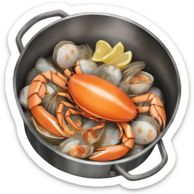 Seafood boil  sticker