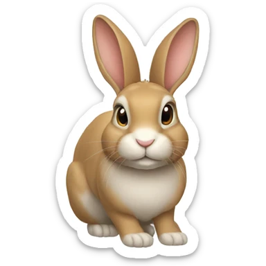 RABBIT sticker