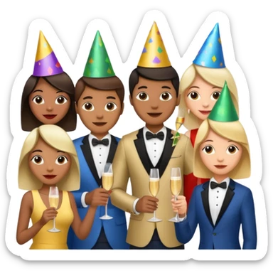 fête sportif sticker