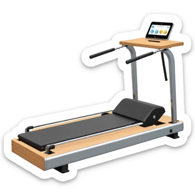 reformer pilates machine sticker