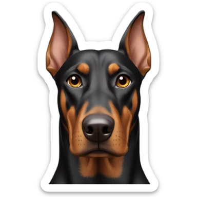 snyk-doberman-dog sticker