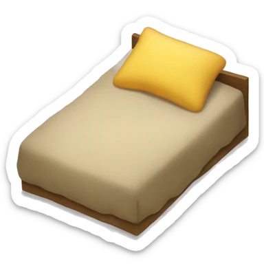 Chica dormida sticker