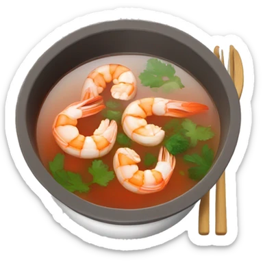 caldo de camarón sticker