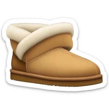 UGG slippers  sticker