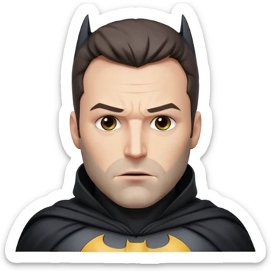 ben affleck batman sticker