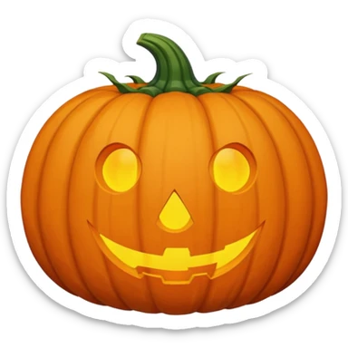 musk pumpkin sticker