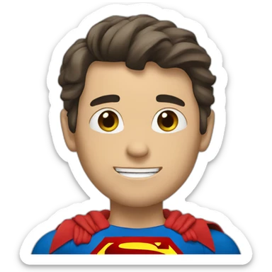 super-man sticker