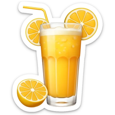 Cheddar cheese lemonade sticker