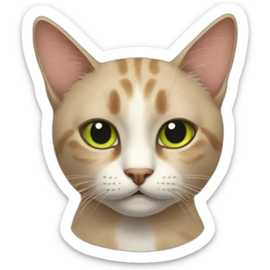 Cat amole sticker