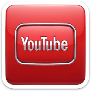 Youtube logo sticker