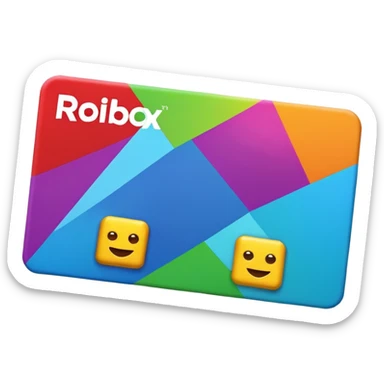Make a Roblox gift card emoji sticker