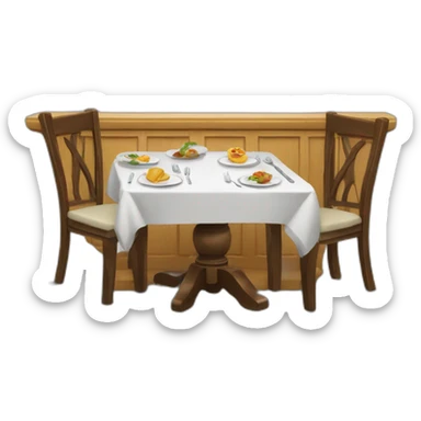 Salle a manger sticker