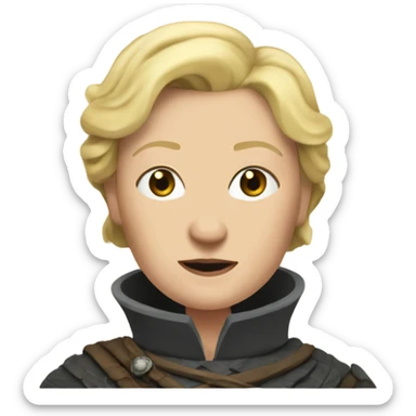 Lady Brienne of tarth sticker
