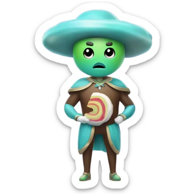 Uranus Fudge Man sticker