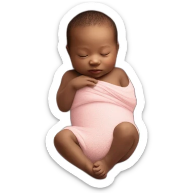 Newborn photosession sticker