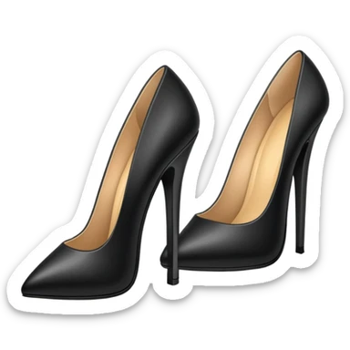 High heels sticker