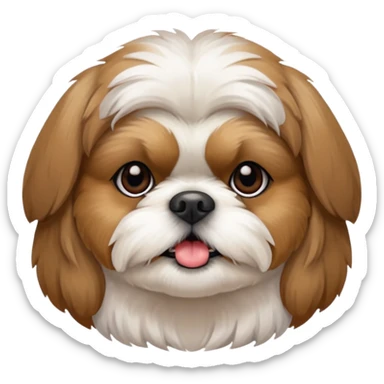 Gimnastic Shitzu sticker