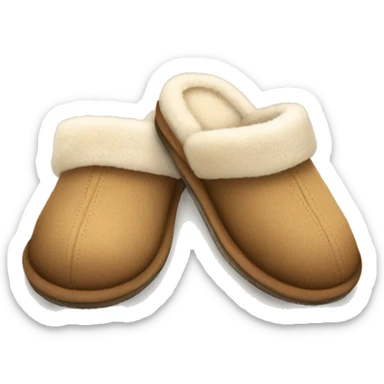 ugg slippers  sticker