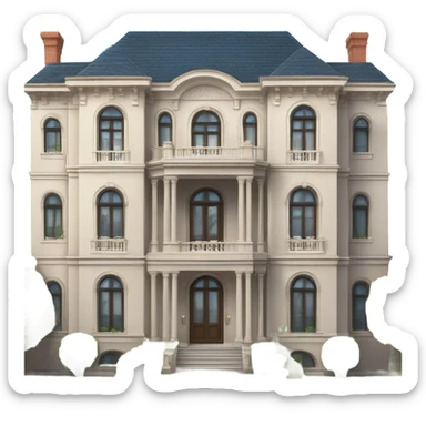 mansion sticker