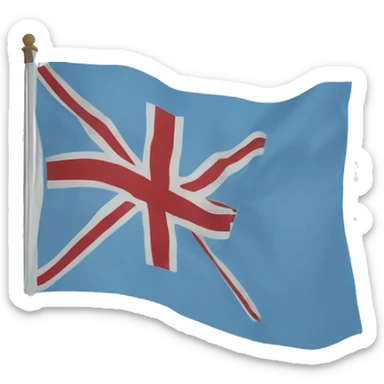 Isle of Wight flag sticker