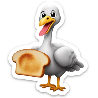 Turkey with Burnt toast and oyster sticker