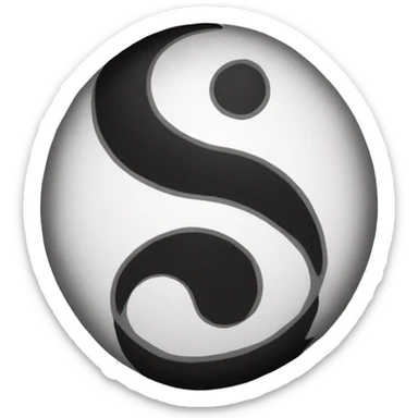 Yinyang from ii sticker