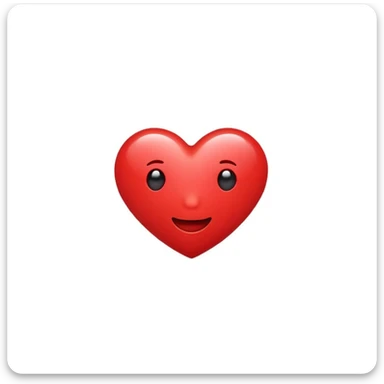 “haha” in the shape of a heart sticker