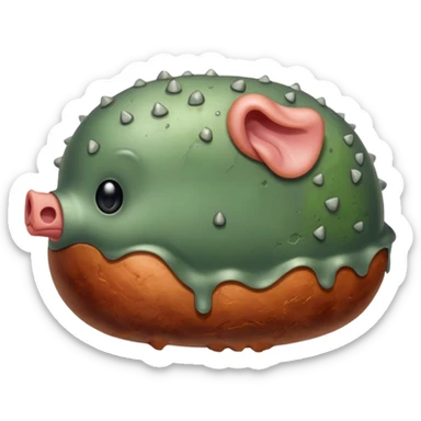 rotting ham sticker