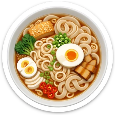 udon ramen sticker