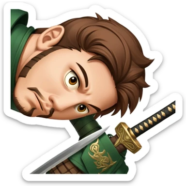 Samurai Sentry sticker