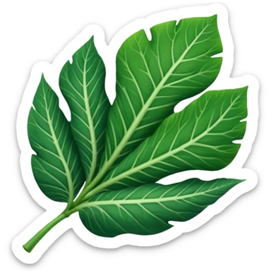 taro leaf sticker
