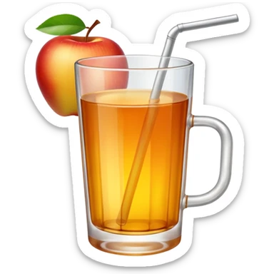 apple juice sticker