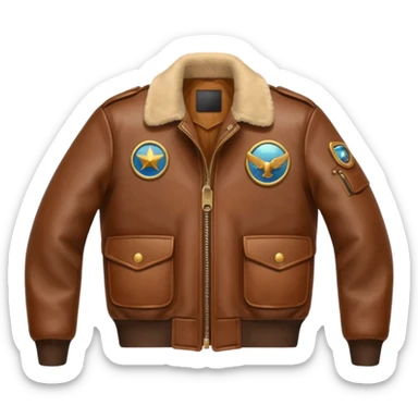 aviator jacket sticker