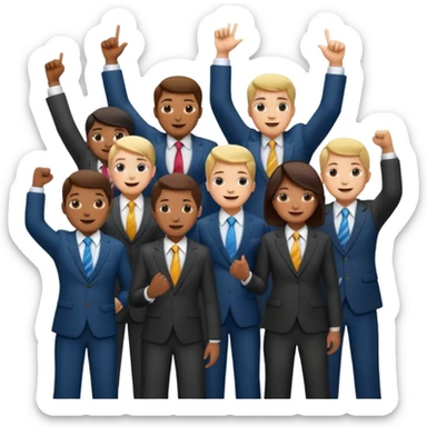 exceeding in a corporate setting, make it more exceeding sticker