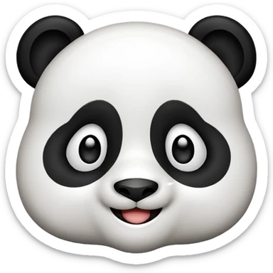 MEA PANOLA panda emoji for twitch sticker
