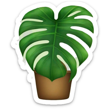Monstera deliciosa  sticker