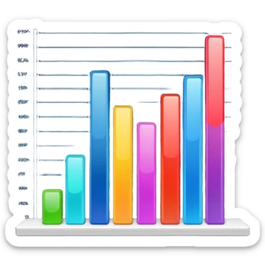 grafico de barras sticker