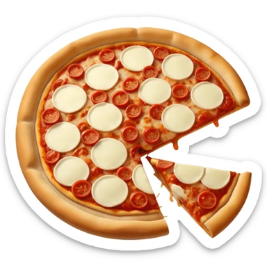 La terza mi piace, se mi levi il basilico e la salsiccia me la metti intera è perfetta  sticker