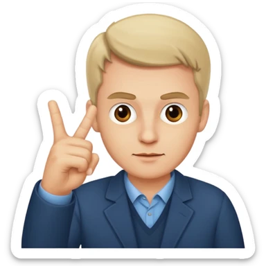 🙋‍♂️+🖕 sticker