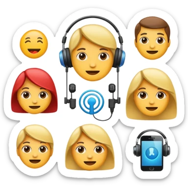 podcast emoji sticker