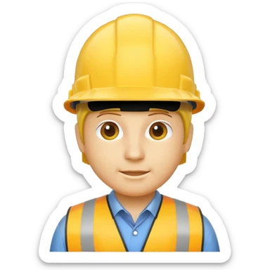 hard hat sticker
