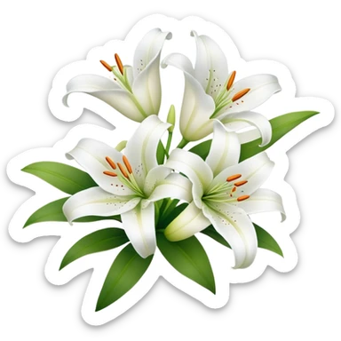Lilies sticker