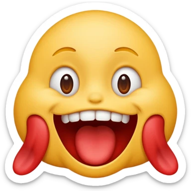 Make a burping imojie sticker