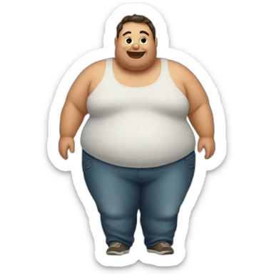 obesity sticker